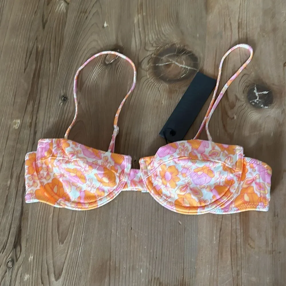 TRIANGL TOP ONLY RHIAN - NEON POP NO BAG NEW WITH TAG - Picture 2 of 7